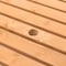 Gardenised Outdoor Round Picnic Table with Bench, 8-Person, Stained Wood QI003903.ST - alternate 5